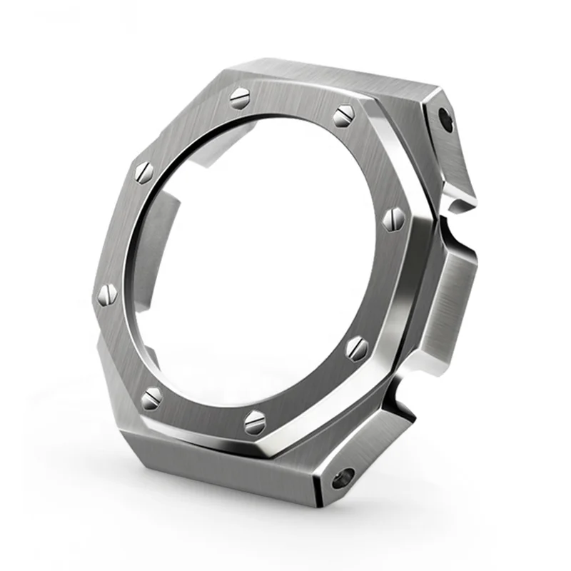Suitable for G-Shock Casio GA-2100 modified stainless steel metal watch case watch parts for replacement