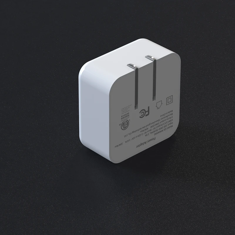 35W USB C Charger Plug Foldable, Dual USB C Port Power Adapter, Type C Fast Wall Charger Power Adapter Compatible for iPhone