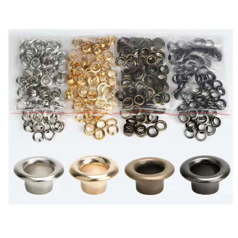 Garment accessories antique copper grommet brass white silver black eyelets for clothes garment