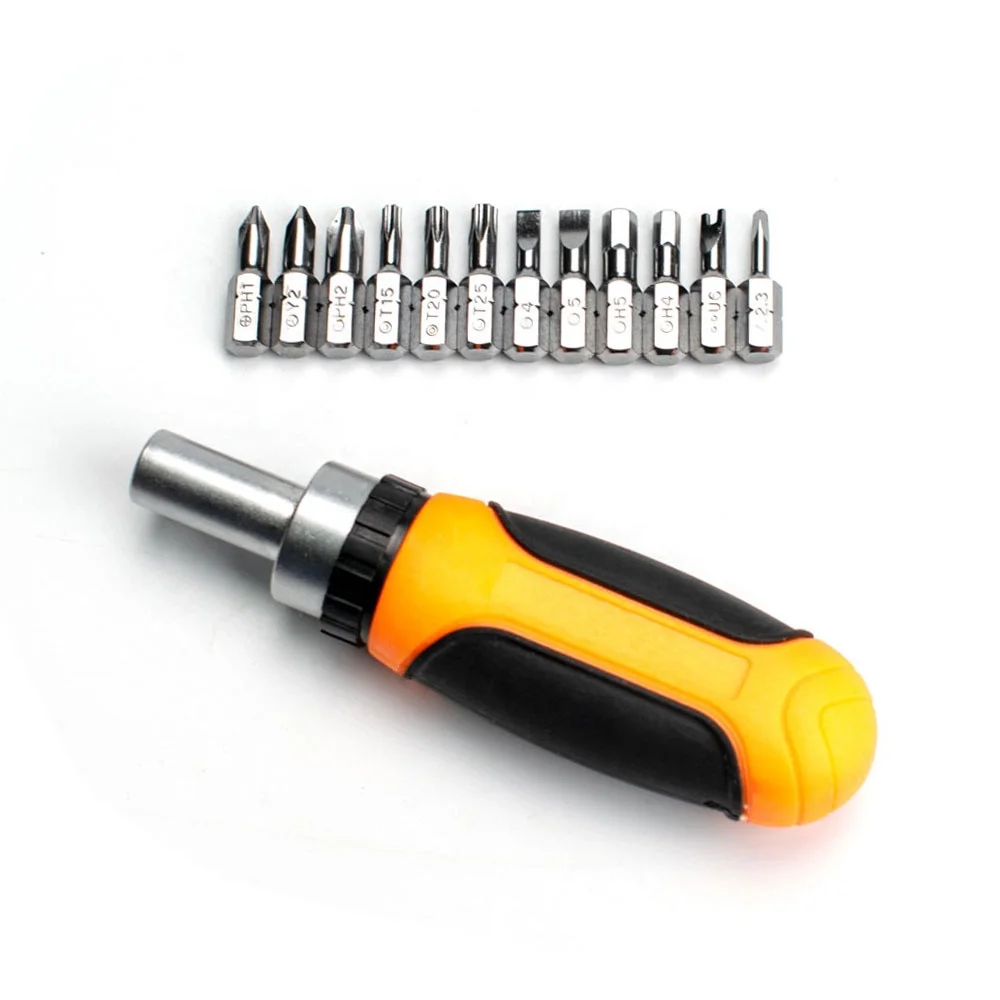 30pcs multi-use ratchet precision screwdriver bit and socket set