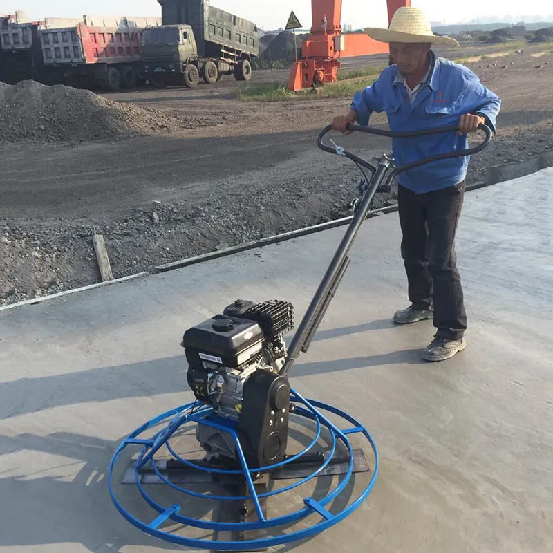 24 Inches Concrete Finishing Power Trowel Machine Construction Tools Walk Behind Concrete Power Trowel
