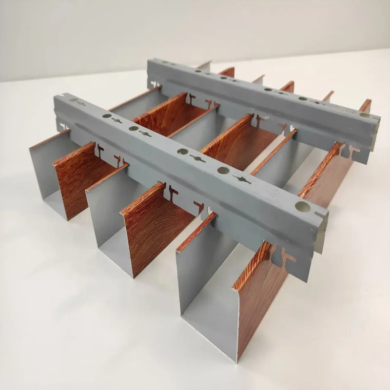 Decorative False Aluminum Baffle Ceiling for Wall, Garage, Corridor, Hall, Shop, Showroom, Airport