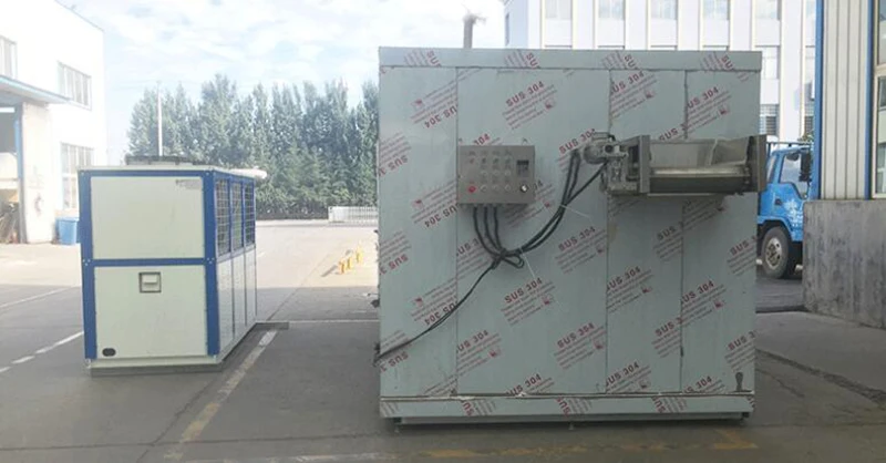 Iqf Tunnel Freezer Blast Freezers For Sale Freezing Machine Machinery For Frozen Potato Instant Freeze Machine