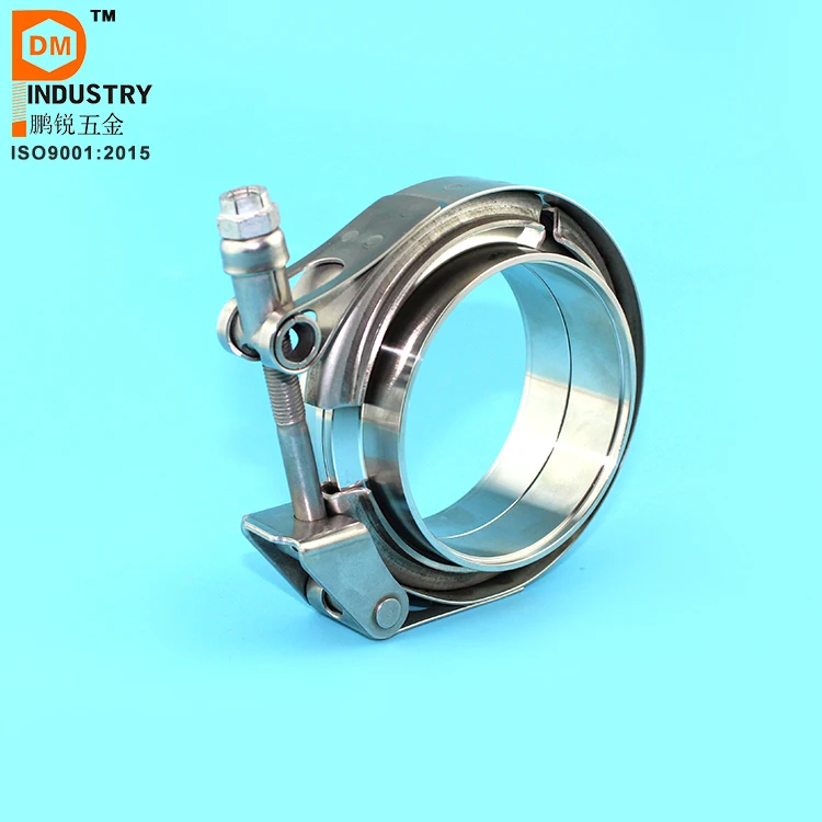 3.0'  Quick Release V-band Clamp With Male And Female Flanges kits
