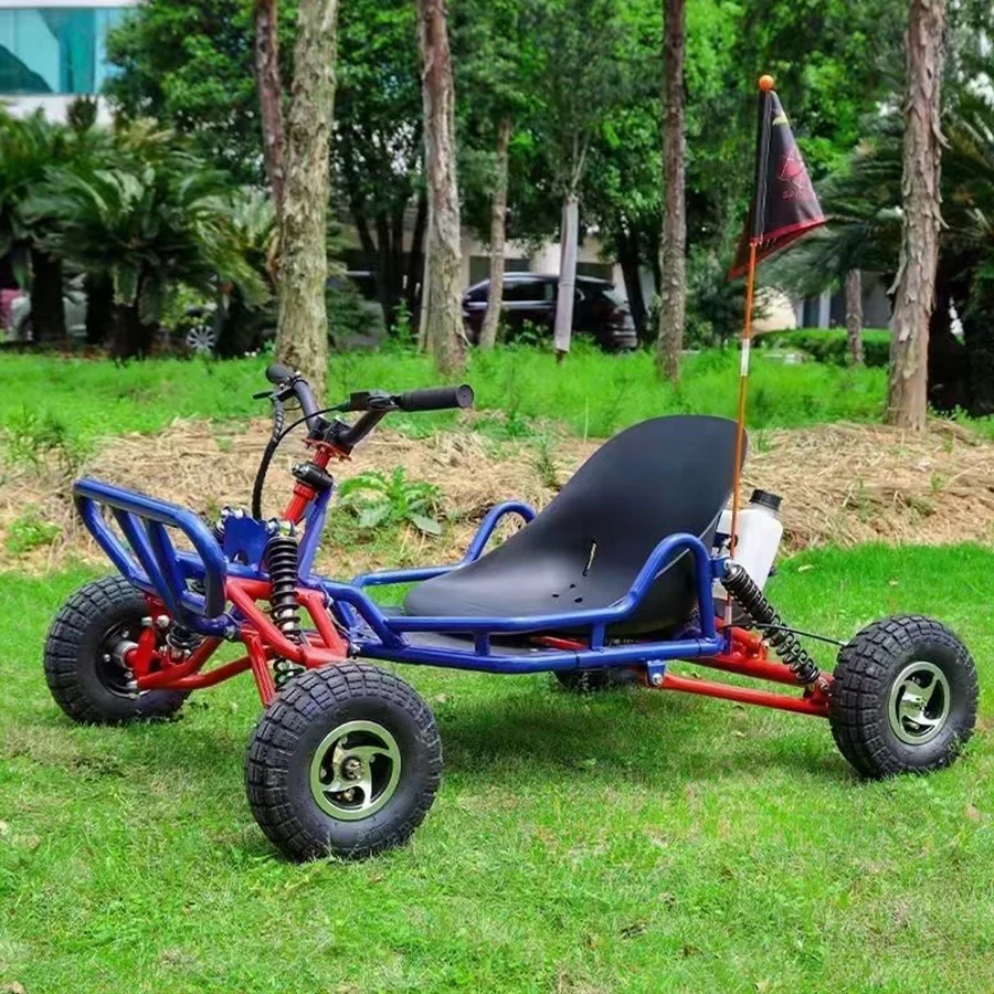 Досуг бензиновая версия Go-Kart для детей и взрослых уличный Внедорожный гоночный багги 63.3CC картинга