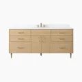 CBMmart Factory Supply Wholesale Unique Bathroom Design Vanity Cabinet With Marble Counter