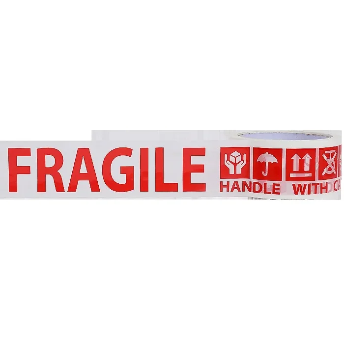 Custom Logo Fragile Packing Tape For Packaging