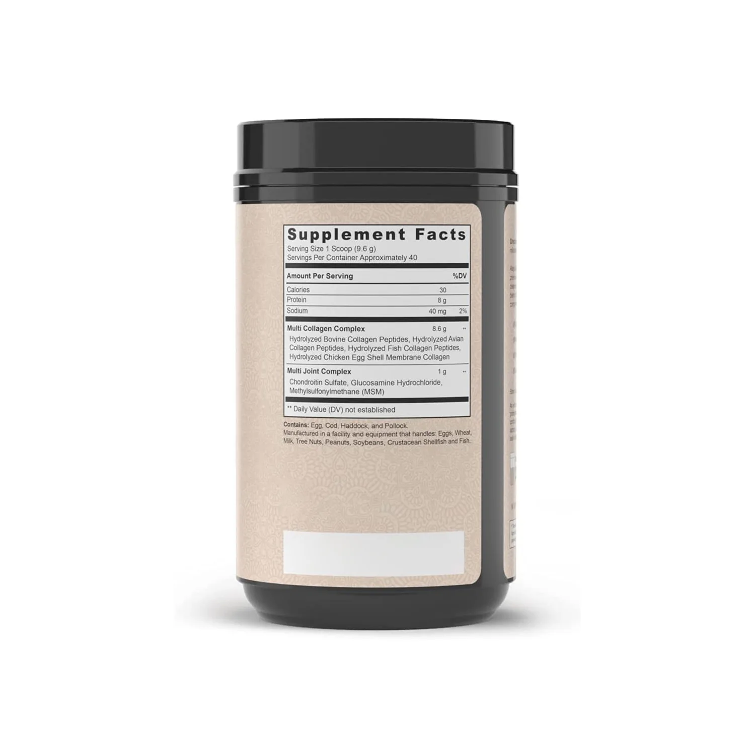 Private label Food Grade Organic Hydrolyzed Proteins Collagen Peptide Powder