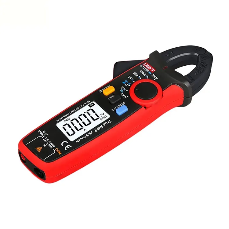 UT210E Pro блок мини цифровой AC DC токовый клещи Вольтметр напряжения 100A Амперметр электрический тестер