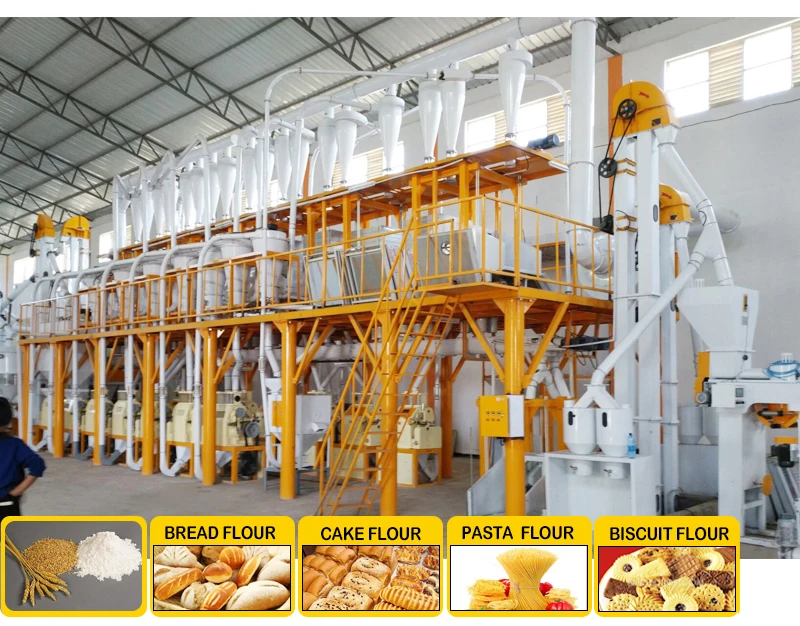26T 36T Automatic roller mill machine for wheat flour mill maize roller mill