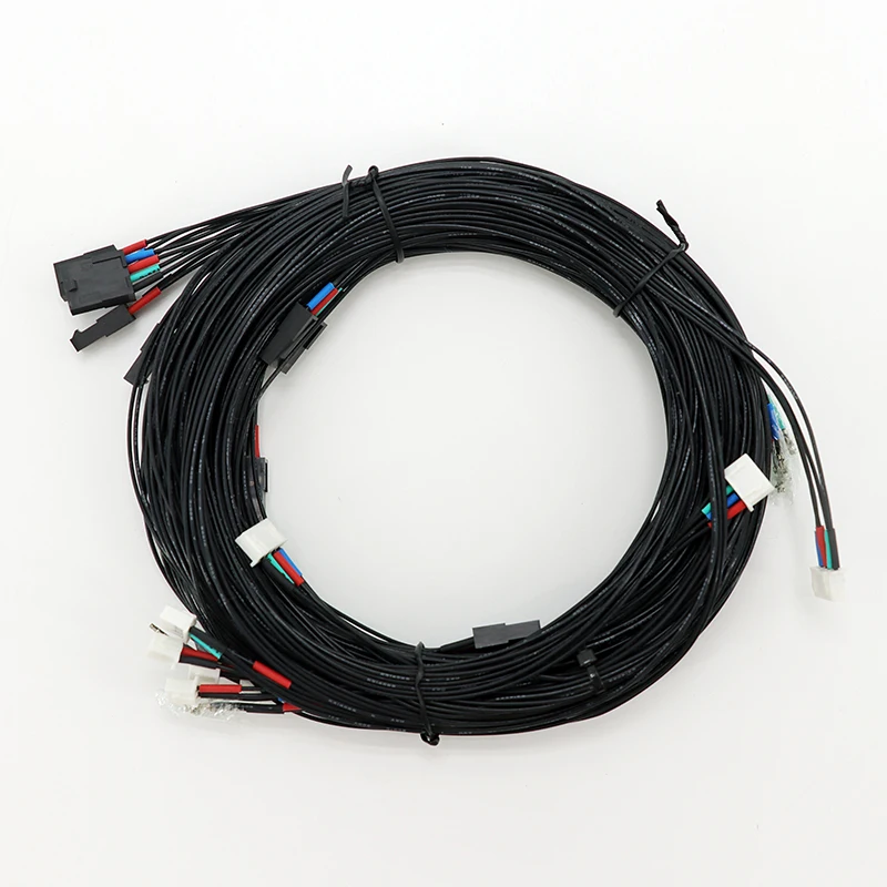 Factory custom high performance harness for Auto/Medical/5G/Industrial/agriculture use brand connector with very flexible price