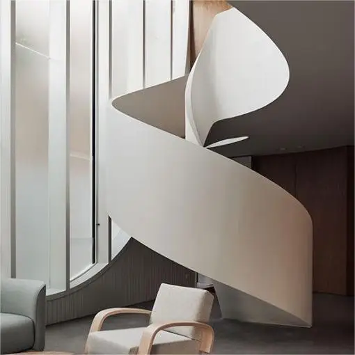 2024 American Standard Hotel Villas luxury ideas spiral staircase prices wooden tread spiral stair round deck stairs from foshan