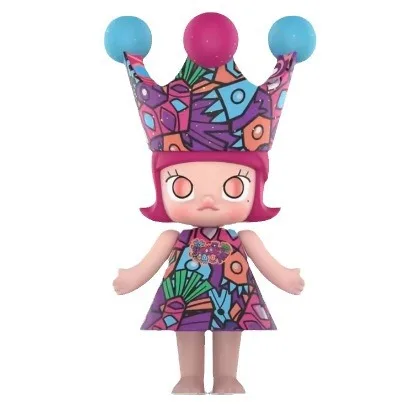 POPMART Мега коллекция королевская Молли Меррилл Линч Jiachen 400% большой ребенок
