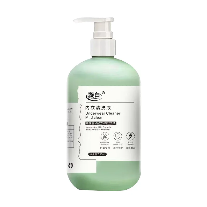 Wholesale Detergent Factory500g Bottled Laundry detergent OEM ODM Liquid detergeng High foam cleaner Laundry detergent wholesale