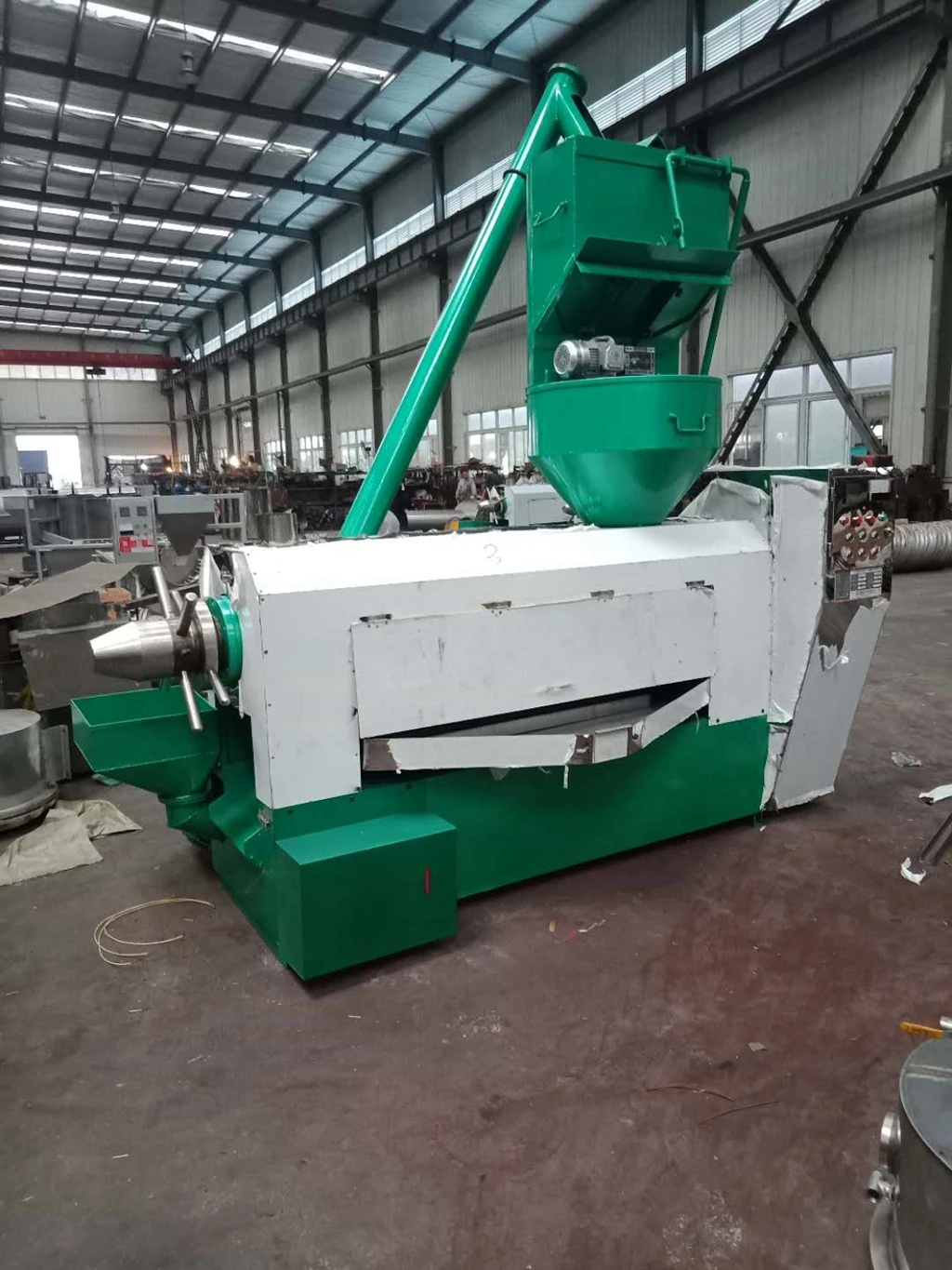 Factory direct commercial automatic screw oil press large tea seed, soybean, rapeseed, peanut oil press machine