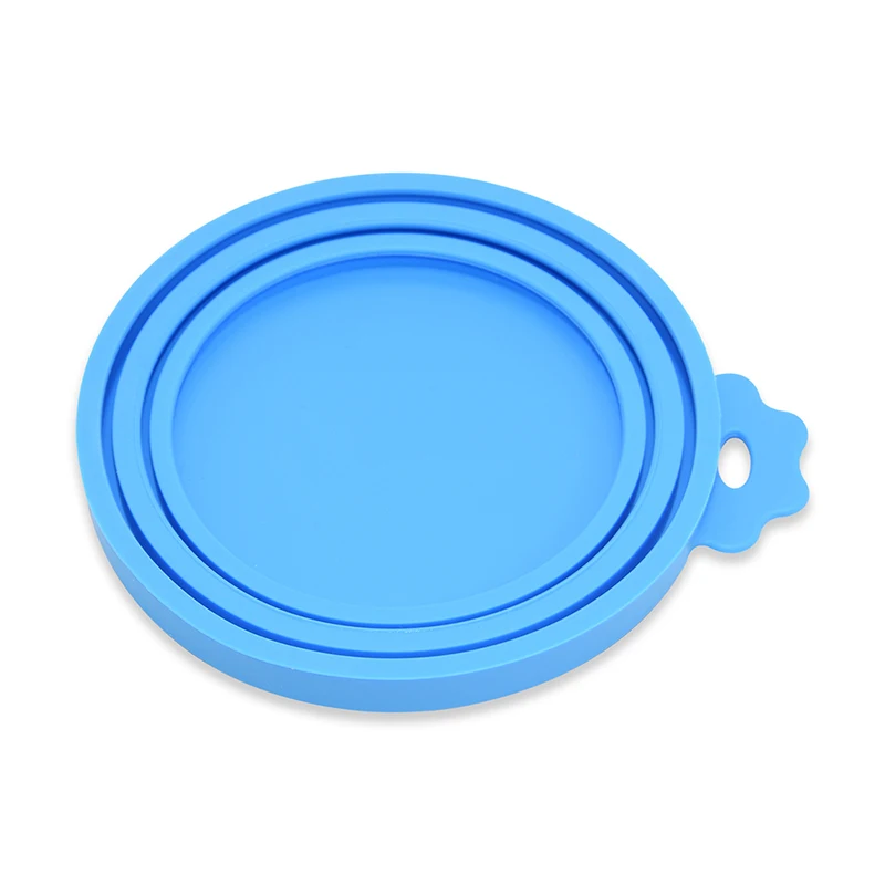 BHD New Arrival Universal Silicone Food Can Lid Cover for Pet Food/Fits Most Standard Size Dog and Cat Tops