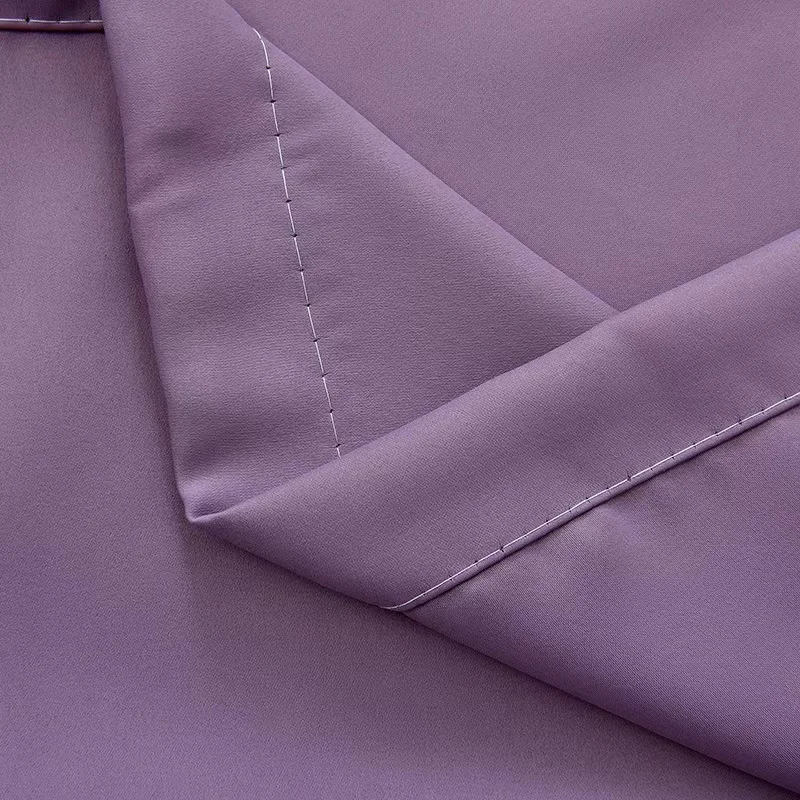 High Quality Fabric Curtain Wholesale High Density Solid Curtain Fabric Blackout Curtain Cloth Living Room