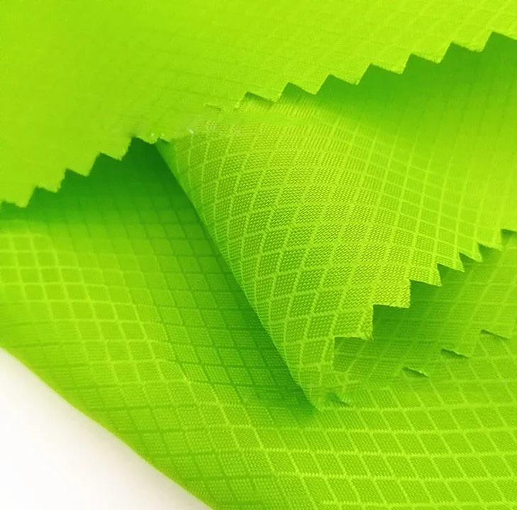 100D 40D 20D 15D popular nylon ultra-light high tensile PU coating ripstop fabric for parachute