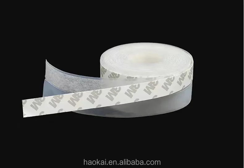 Silicone Weather Stripping Under Door Draft Stopper Adhesive Tape Door Window Seal Strip
