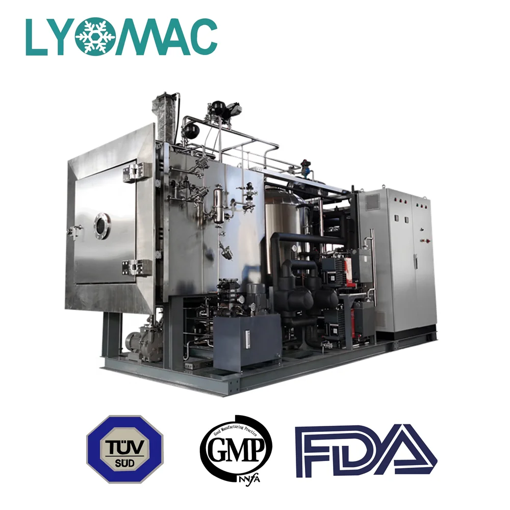 Industrial Antibiotics Cucumber Vaccines Blood Enzyme Hormones Fruits Food Vacuum Vegetables Lyophilizer Freeze Dryer