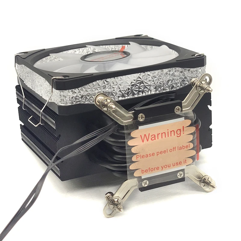 Factory 6 heatpipes radiator Cooling Fan Desktop 4PIN For LGA 1150 1155 1156 1700 1366Motherboard Am3 Am4