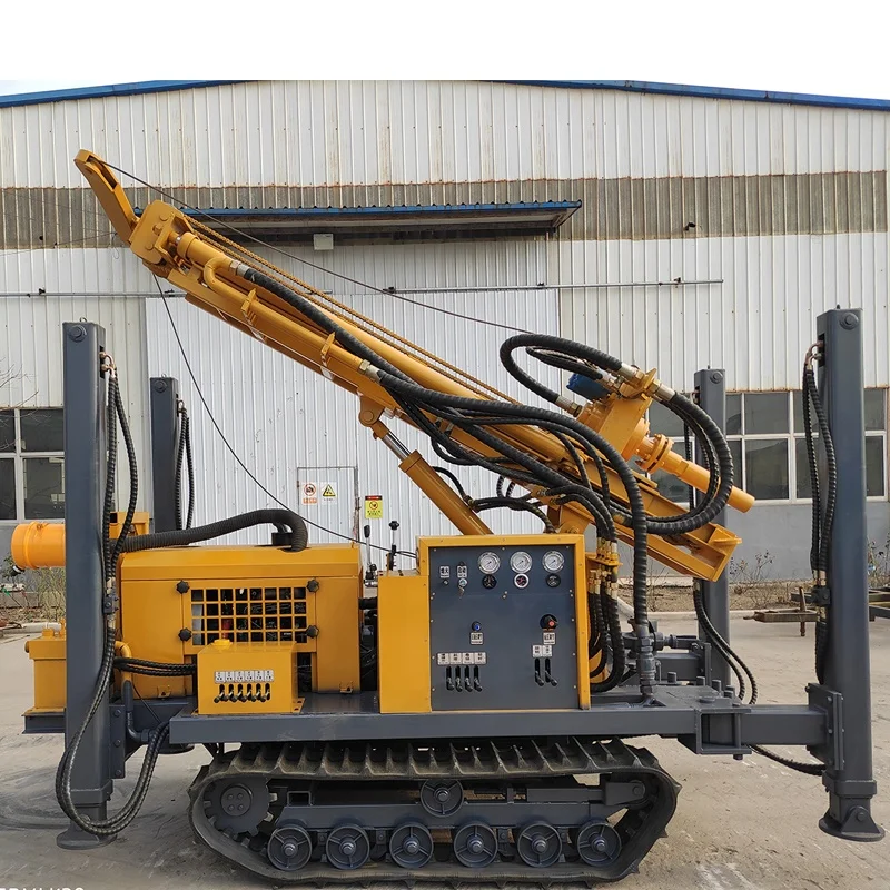 800M Truck Mounted Trailer Water Drilling Rig 150M Well Drilling Machine Tractor Mounted Hydraulic Rock Drill Rig