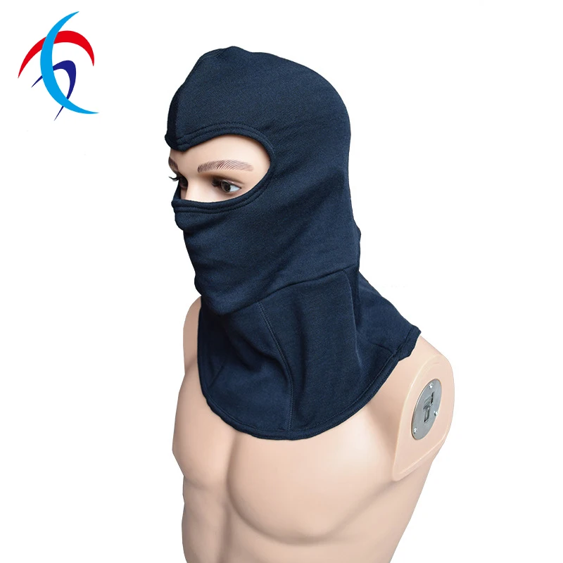 Wholesale Two layer Aramid Balaclava Fire resistant full face Hood Fireman Fire Fighting Equipment for Firefighter