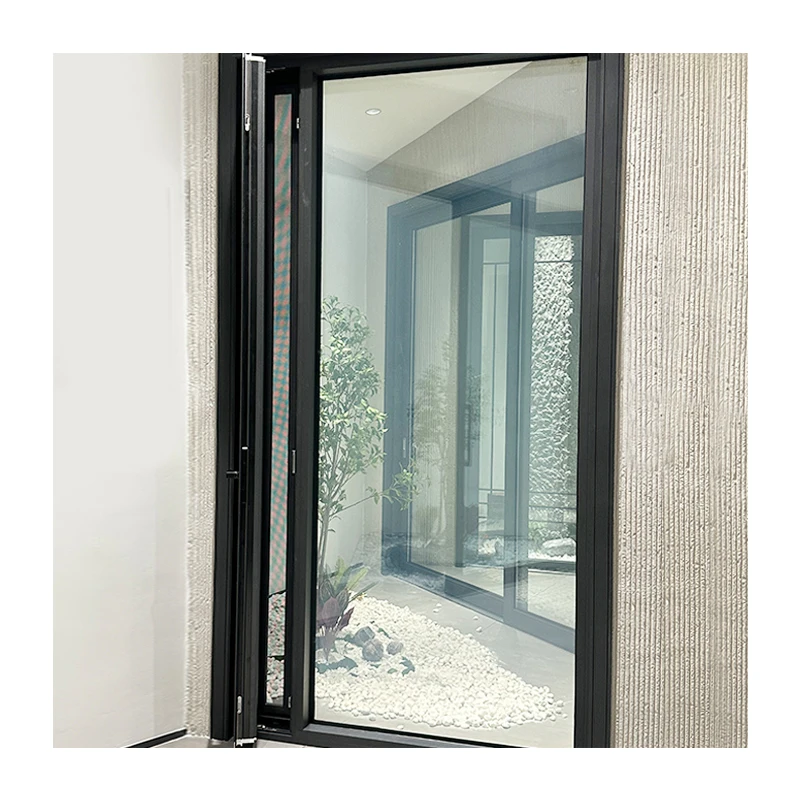 Electric Casement Window System Window Quality Assurance Ventilation Double Inside Opening Aluminum Alloy Horizontal Modern