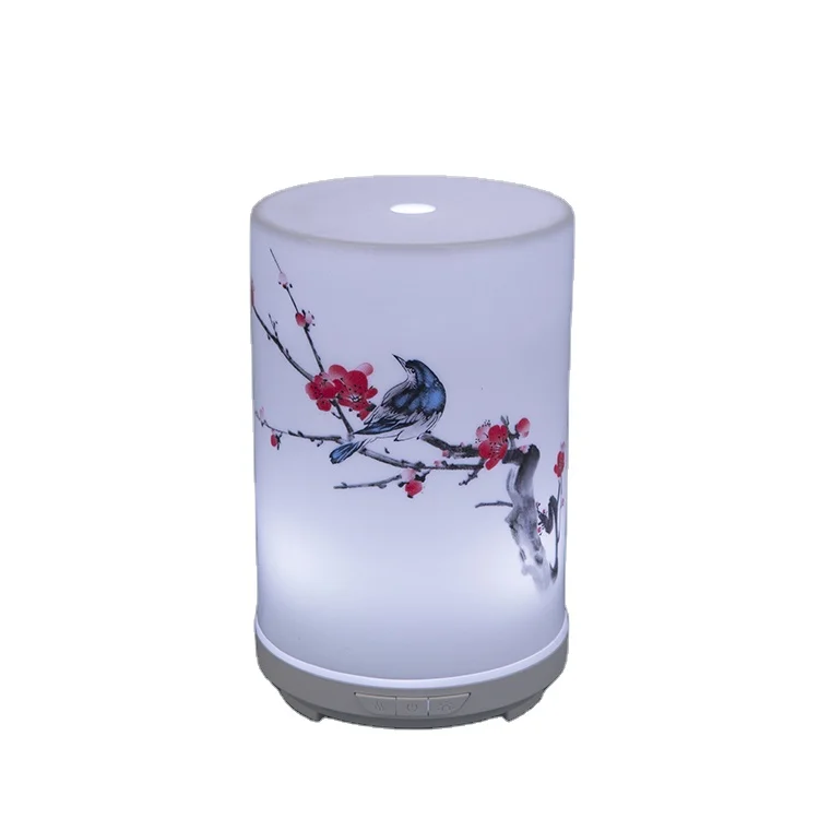 
Electric Aroma Ultrasonic Diffuser Design Ceramic 2020 New 120ml Air Humidifier Machine Tabletop / Portable Fresh Air Manual 220 