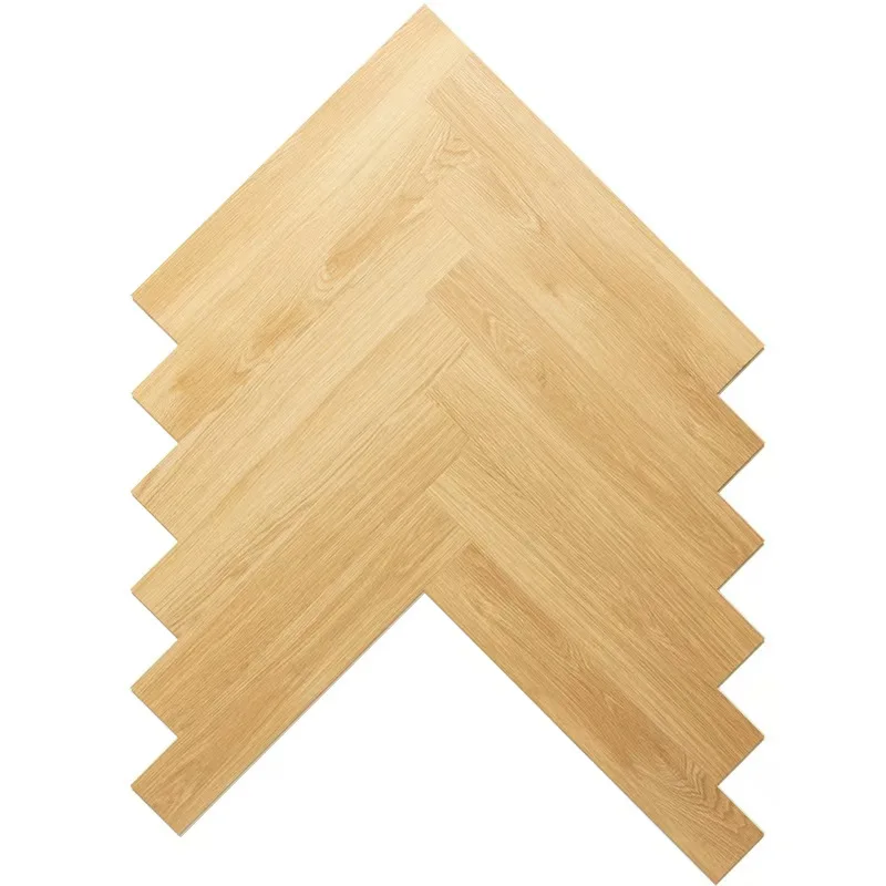 Herringbone 4mm 5mm SPC Flooring Supplier China Factory