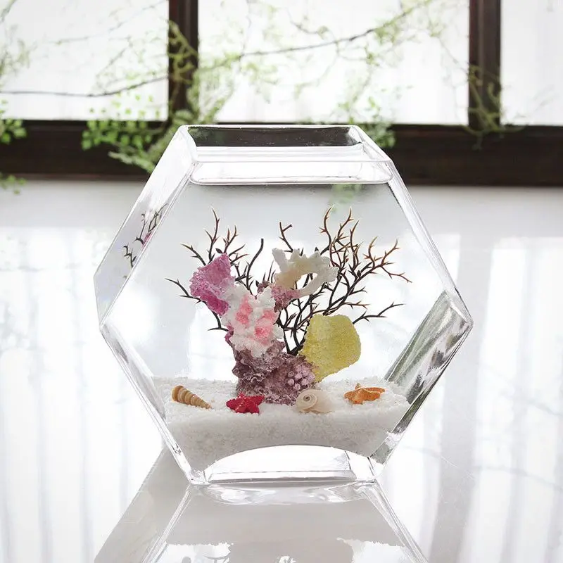 Manufacturer Customized Large 20 gl Fish Holding Tank Aquarium For Cube Fish Glass Tank