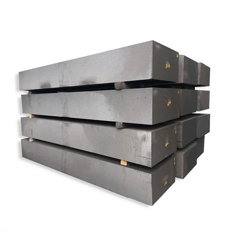 Hot Sale Tsk Carbon Isostatic Graphitized Cathode graphite blocks for casting