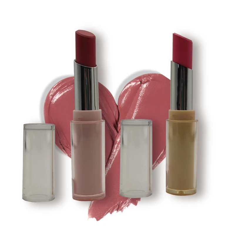 Private Label Matte Lipstick Long Lasting and Pigmented Custom Logo and Low MOQ Waterpoof Bullet Head Makeup