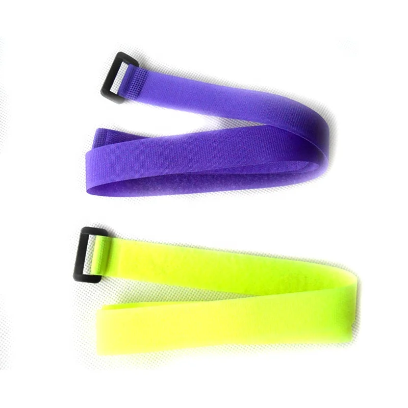 heavy duty standard hook loop cinch strap 100% nylon welding plastic ring hook loop band for a tighter hold