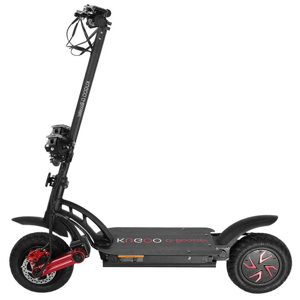 KUGOO G-Booster складной электрический скутер с двумя 800W моторы 3 режима скорости Макс 55км/ч 10 дюймов шин-черный