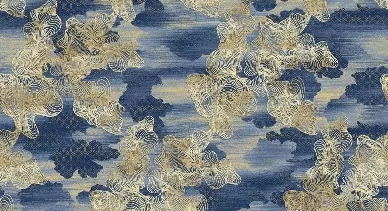 100% Nylon Printed Material Axminster Ball Carpets Luxury Hotel Flooring Printing Customized Design Hotel Room Carpet For 7 Star