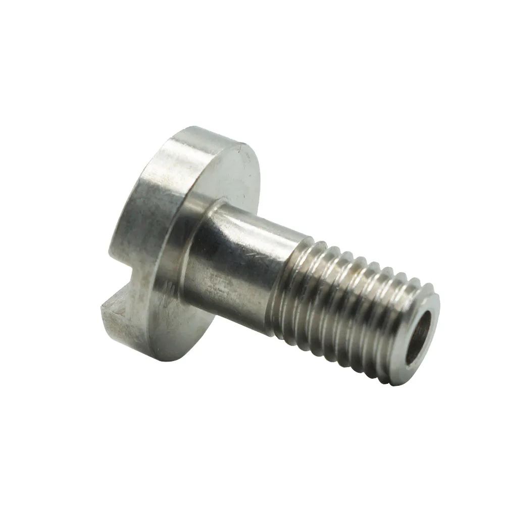 Customized Metal Fasteners Steps Screws Stainless Steel Slotted Shoulder Screws for Drilling Locking Fastening