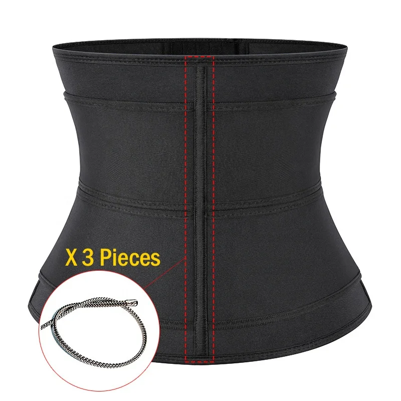 
Shape Wear Women strap waist trainer Neoprene Weight Loss Belt Waist Trimmer Belt With Hook 