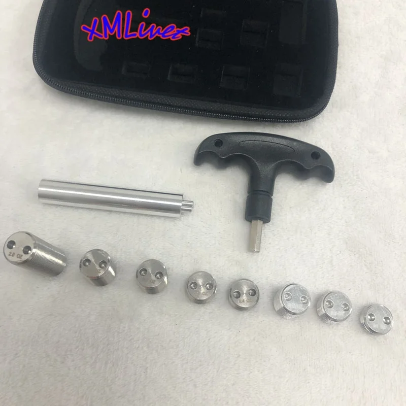 xmlivet 10pcs Pool Cue weight cartridge kit Suit for predator cues Billiards accessories wholesale