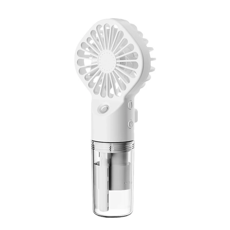 Hot sale summer cooling water spray fan mist moisturizing mini portable & wearable fans