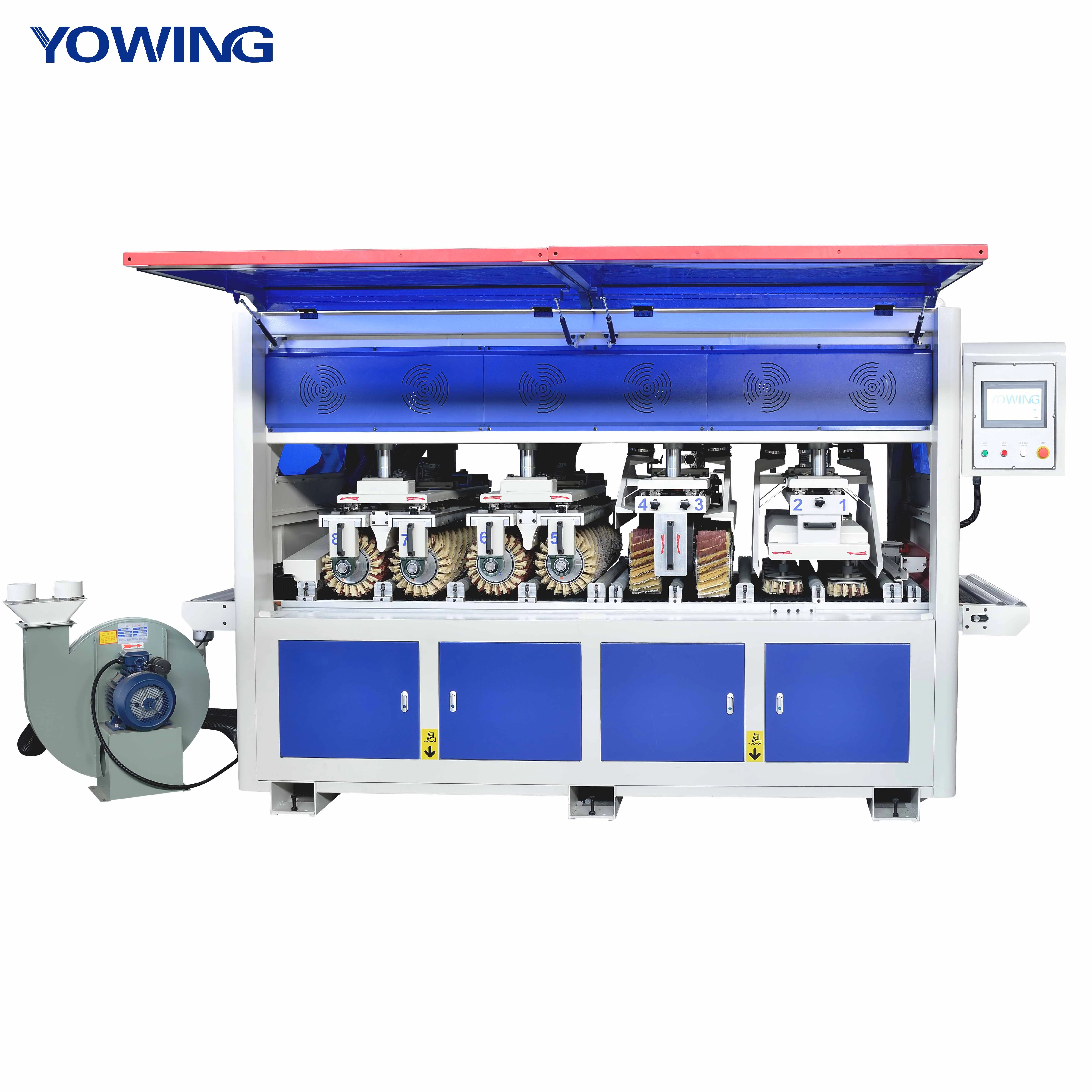 Wide Heavy Profile Brush Sander for MDF Door Cabinet Solid wood