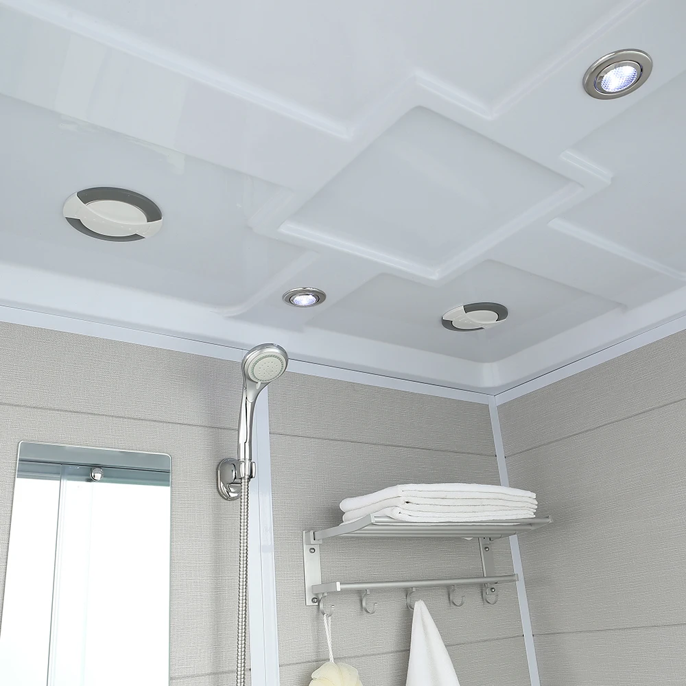 All In One Bathroom Unit Prefabricated Modular Shower Room With Toliet