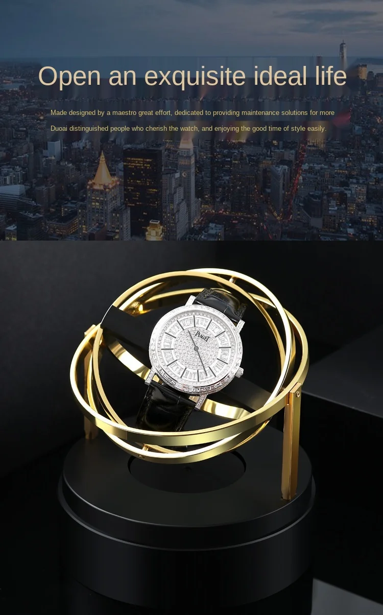 Automatic Watch Winder Watches Storage Collector Winder Box Battery Powered