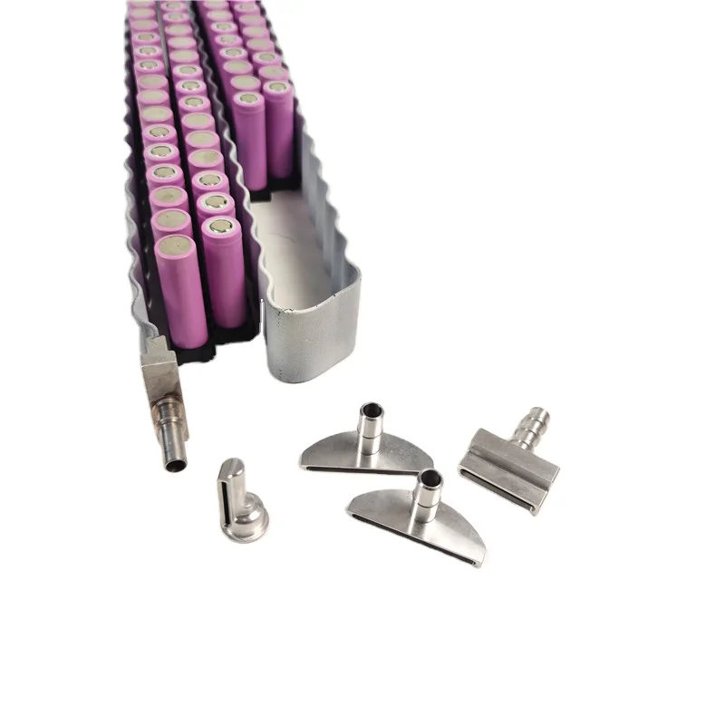 Energy storage 18650 battery pack bus 5mm thickness water cooled aluminum water cooling plate