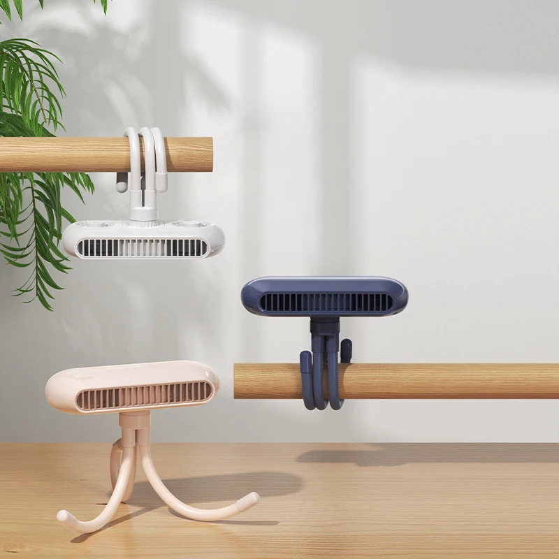 OEM Supplier Hose Holder Deformable Clip Fan Octopus Spider Shape Portable USB Fan Baby Stroller Car Seat  Fan