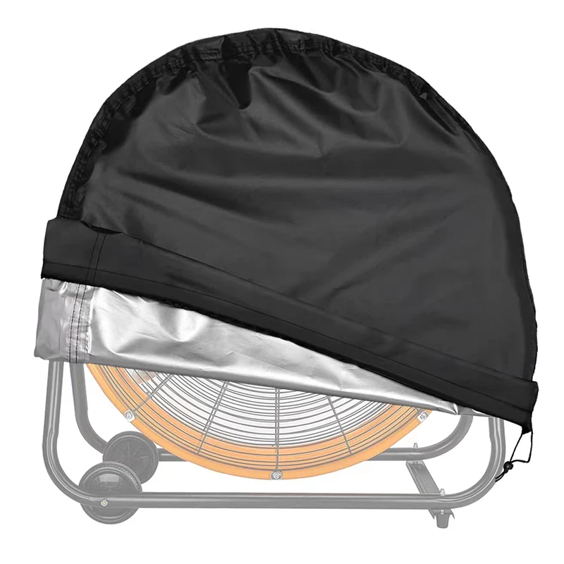 Outdoor Industrial Heavy Duty Waterproof Fan Cover For High Velocity Floor Fan, Drum Fan, High Speed Blower,Suitable