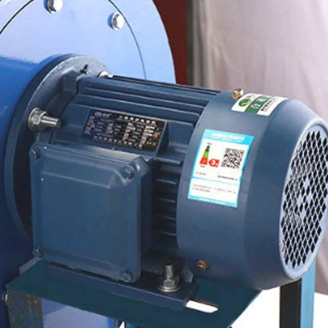 Low price iron centrifugal fan 220V is used in kitchen fume exhaust system and fresh air system