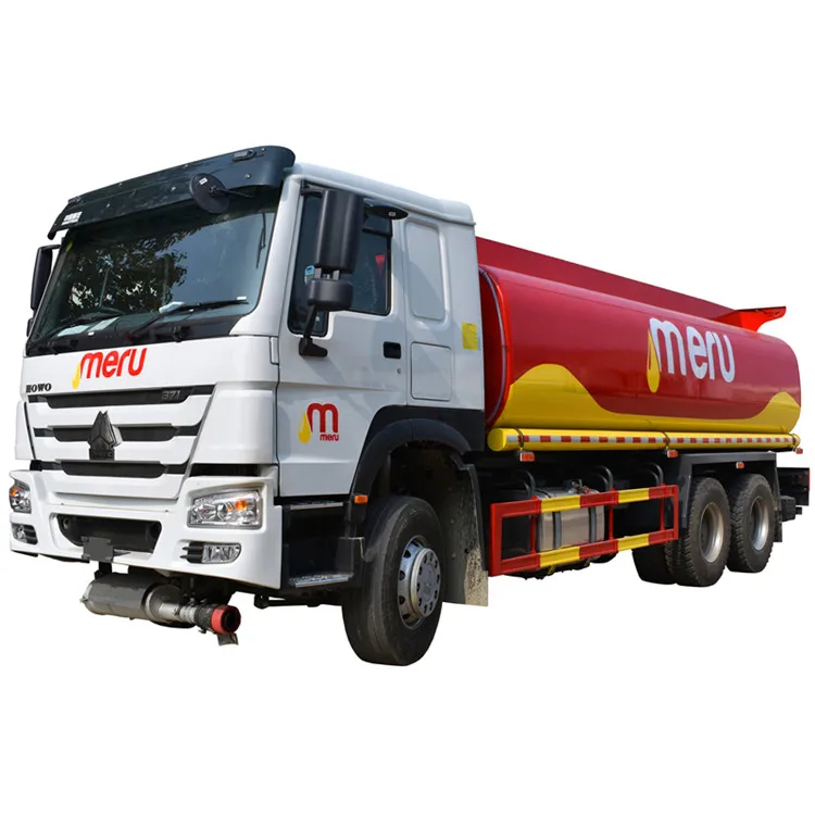 Hot Sale Heavy Duty Sinotruk HOWO 4*2 6*4 20000 5000L Liters Oil Fuel Tank truck Transport Oil Fuel Tanker truck
