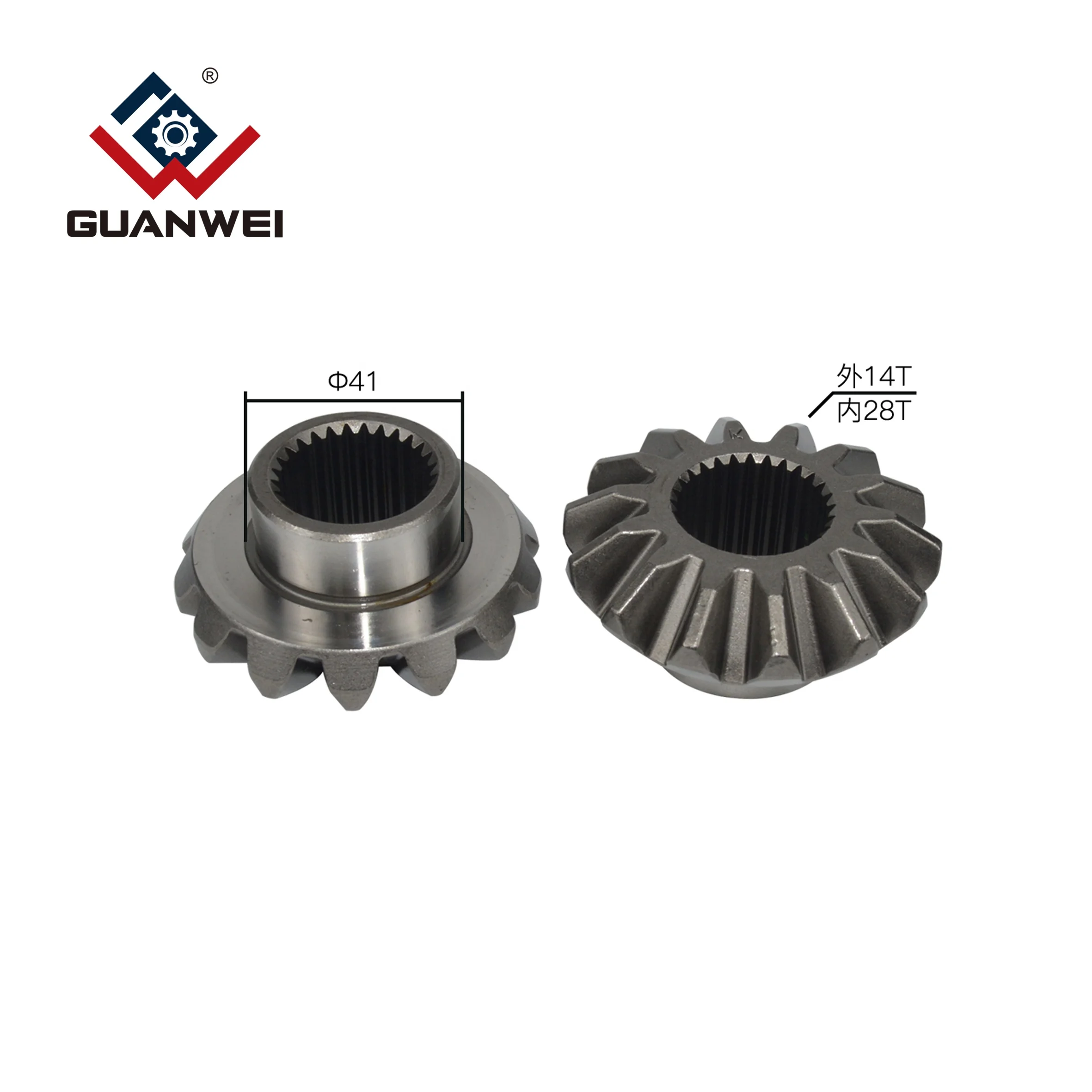 Transmission Systems Satellite Gear Differential Side Gear L-038 L-039  OEM MB-185385 14T/28T For Mitsubishi Truck Parts