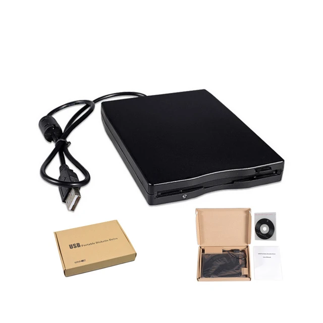 portable FDD 1.44MB 3.5 inch External USB floppy disk drive capable Win11 USB Floppy Drives usb Portable Diskette Drive